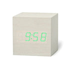 Digital Alarm Clock - Mini Compact LED Display