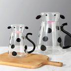 Charming Glass Kettle & Cup Duo for Your Kitchen
