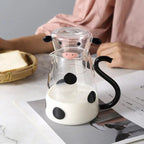 Charming Glass Kettle & Cup Duo for Your Kitchen