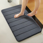 Absorbent Bath Mat with Fast-Drying and Non-Slip Features