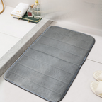 Absorbent Bath Mat with Fast-Drying and Non-Slip Features