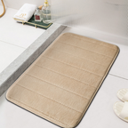 Absorbent Bath Mat with Fast-Drying and Non-Slip Features