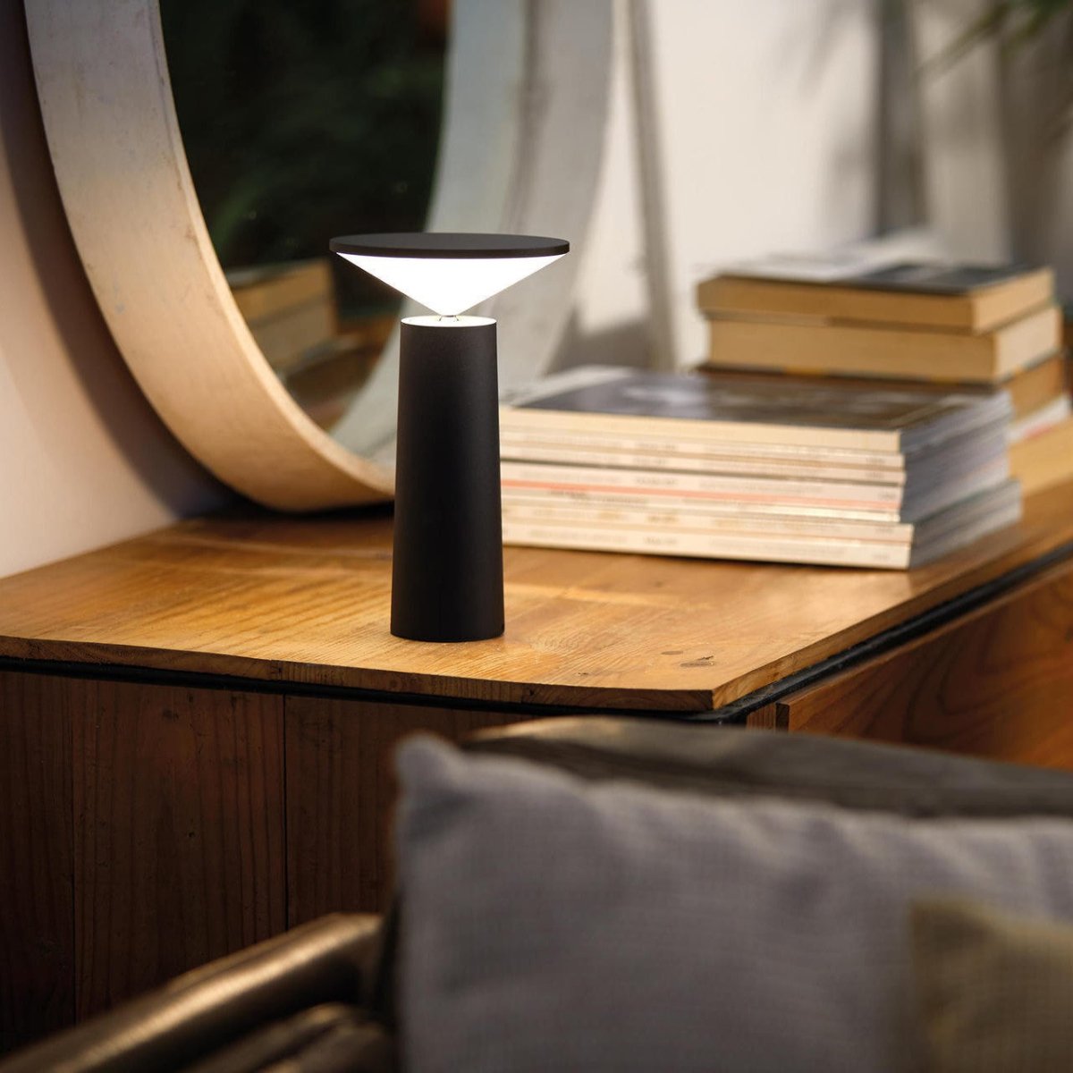 Modern Designer Table Lamp - Dimmable Aurora Libra Style