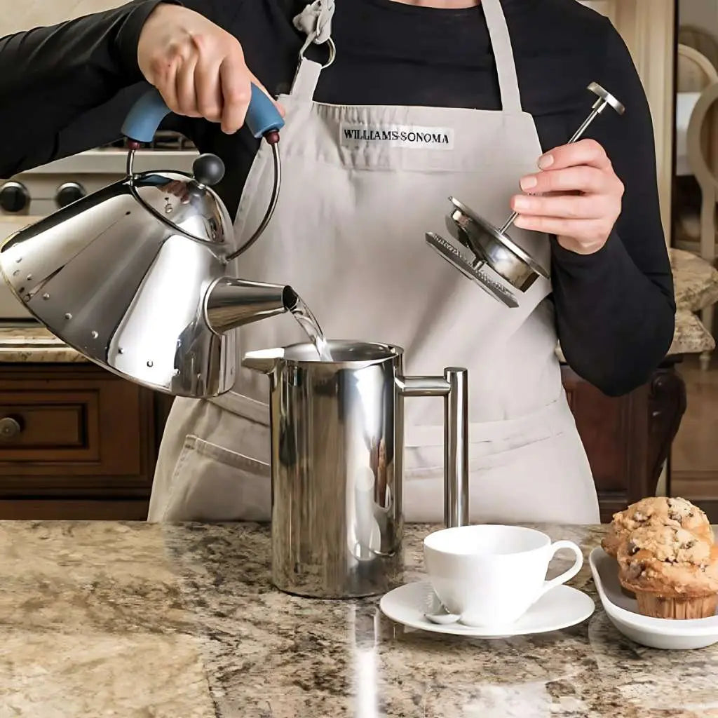 Elite Brew Stainless Steel Coffee & Tea Press – Insulated Design