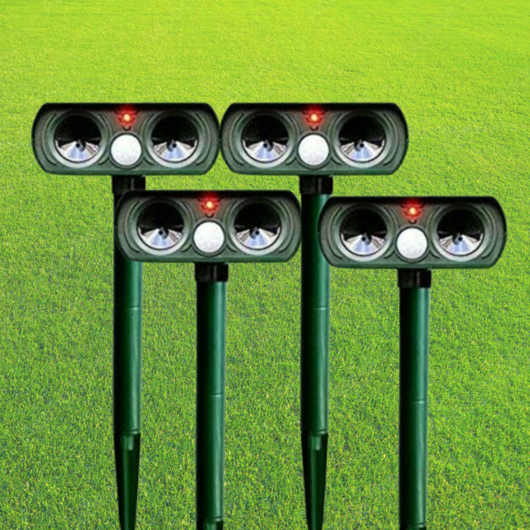 Outdoor Pest Deterrent Device – Solar Infrared Animal Repeller