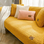 Sherpa Fleece Couch Protector – Cozy Sofa Cover