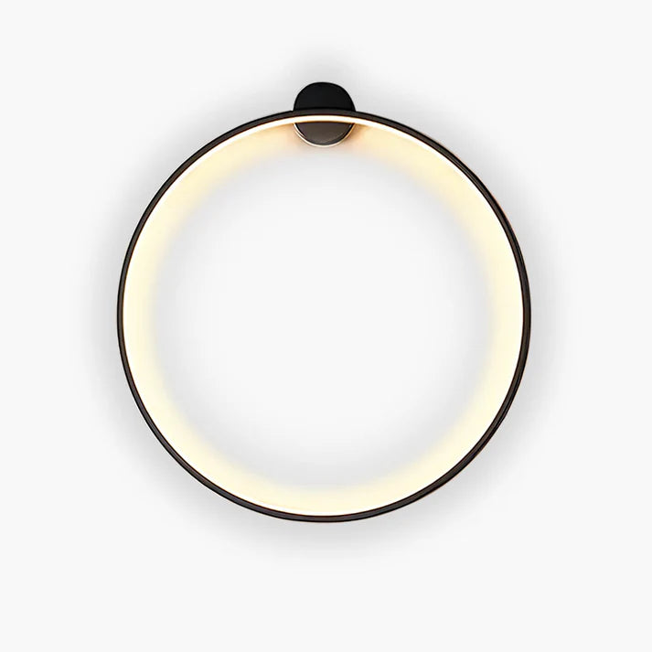 Wall-mounted Ring Light Fixture