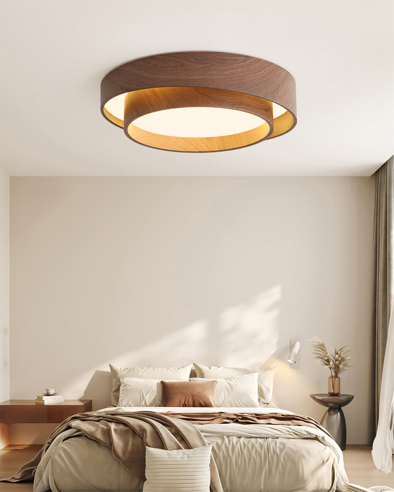 Modern Flush Mount Ceiling Light Fixture with LED – Elegant Design