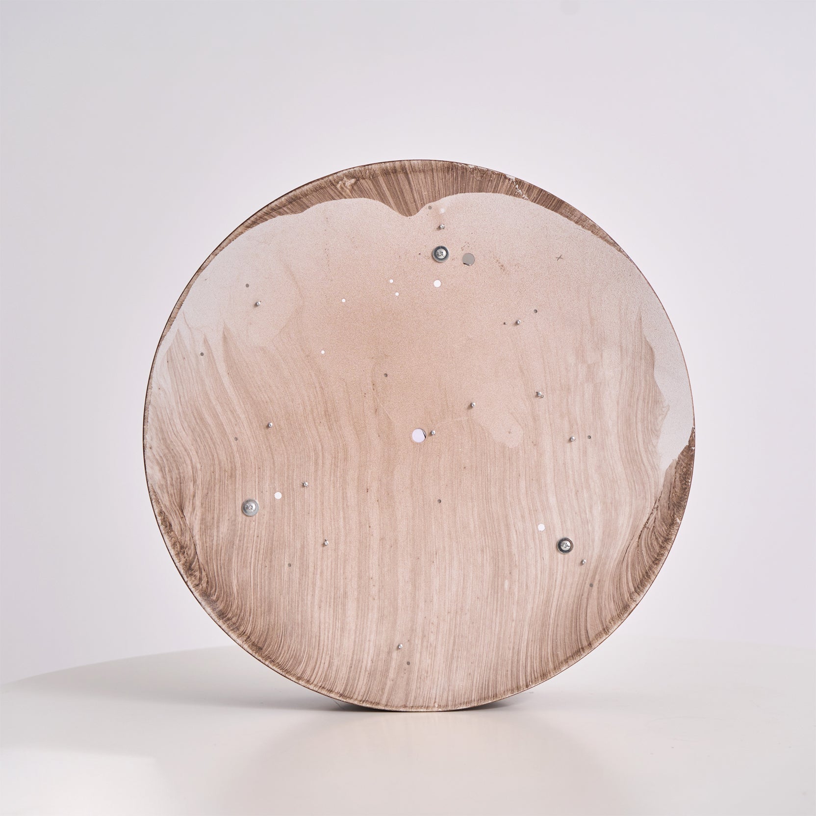 LED Ceiling Light with Walnut Finish – Modern Ceiling Lamp