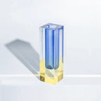 Vibrant Gradient Acrylic Vase for Modern Home Decor