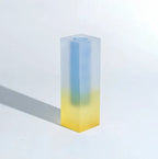 Vibrant Gradient Acrylic Vase for Modern Home Decor