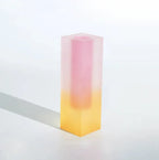 Vibrant Gradient Acrylic Vase for Modern Home Decor