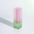 Vibrant Gradient Acrylic Vase for Modern Home Decor