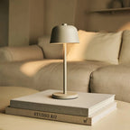 Metal Base Cordless Rechargeable Table Lamp