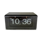 Vintage Style Flip Clock with Automatic Time Display