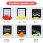 Manual Food Prep Vegetable Cutter Set