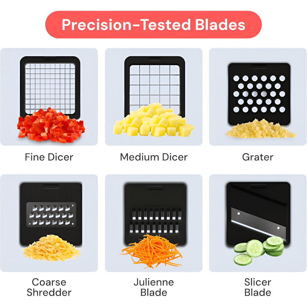 Manual Food Prep Vegetable Cutter Set