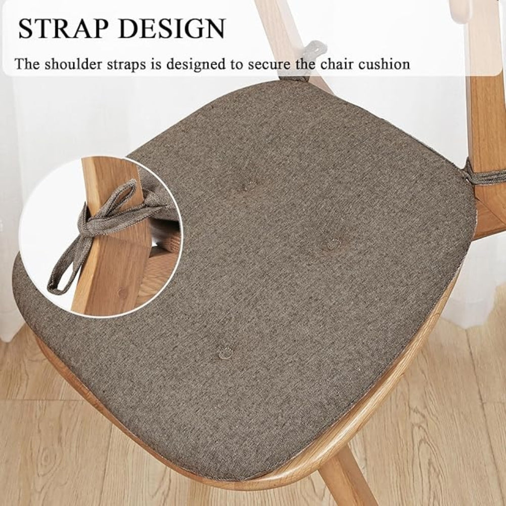Minimalist Design Dining Chair Cushions - Soft Microfiber