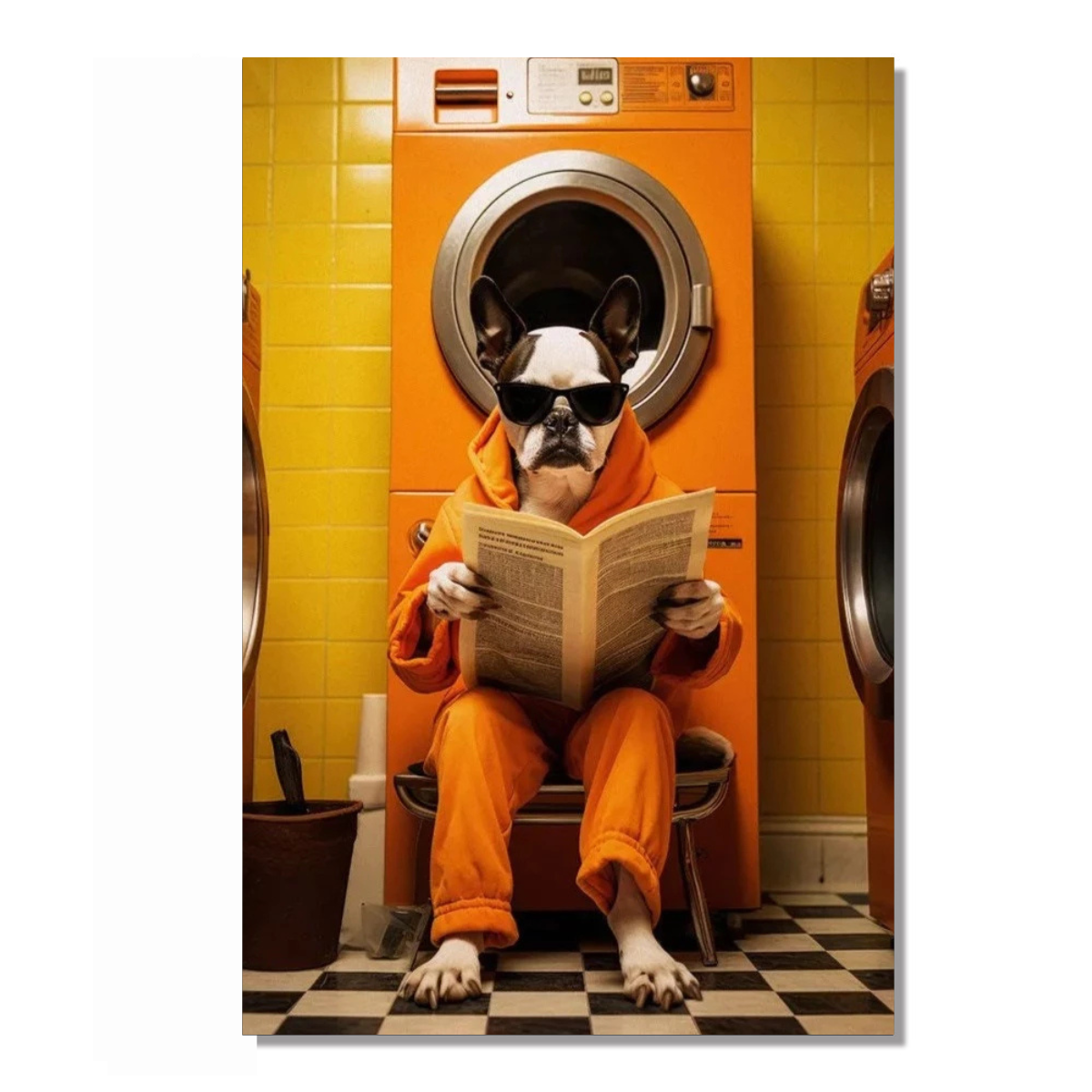 Ready-to-Hang Waterproof Cotton Wall Art - High-Definition Canvas Print