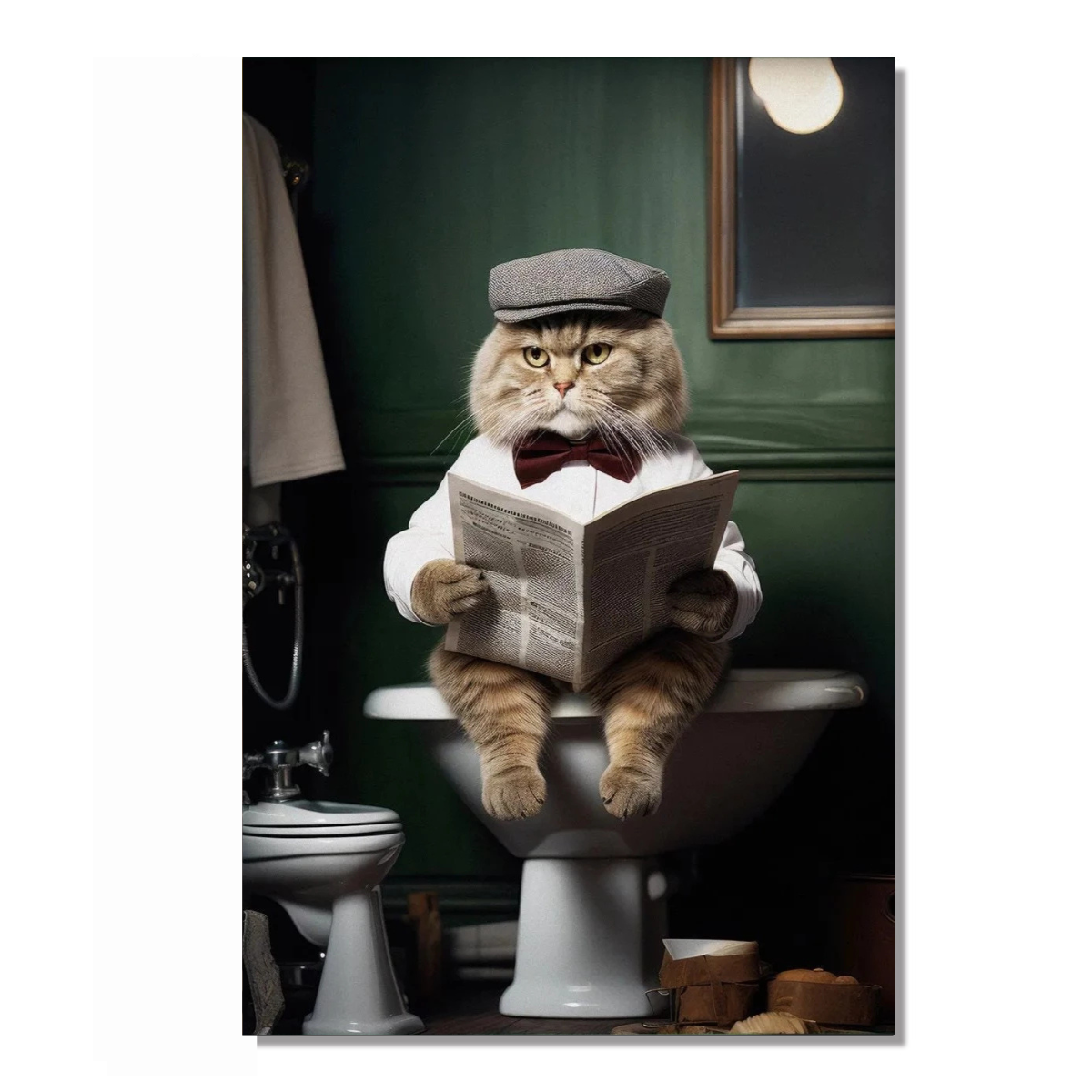 Ready-to-Hang Waterproof Cotton Wall Art - High-Definition Canvas Print