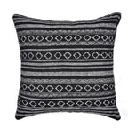 Bohemian Geometric Design Microfiber Cushion Cover – Vibrant Woven Style