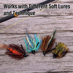 Dynamic Silicone Fishing Jigs for Bass Angling