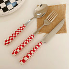 Chic Colorful Stainless Steel Cutlery Collection