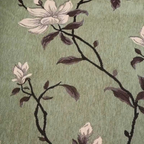Elegant Vintage Design Chenille Sofa Cover in Floral Pattern