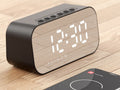Bluetooth Speaker with Subwoofer and Alarm Function for Home or Office