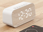 Bluetooth Speaker with Subwoofer and Alarm Function for Home or Office