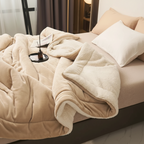 Soft Flannel Throw Blanket – Warm Cozy Cover for Bed or Couch