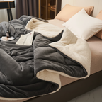 Soft Flannel Throw Blanket – Warm Cozy Cover for Bed or Couch