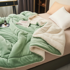 Soft Flannel Throw Blanket – Warm Cozy Cover for Bed or Couch