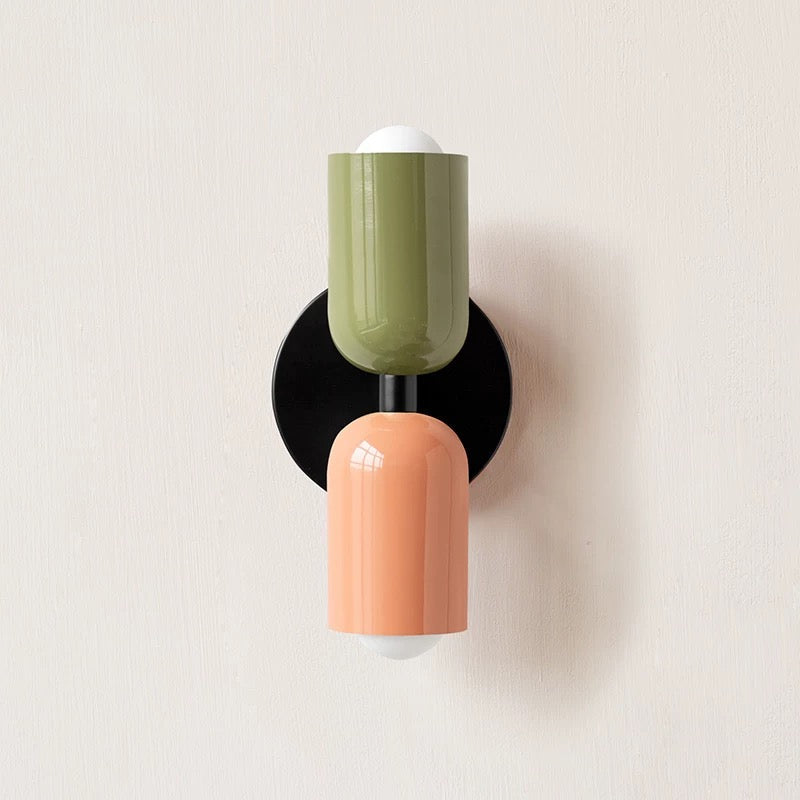 Contemporary Double Wall Light Fixture in Nordic Style