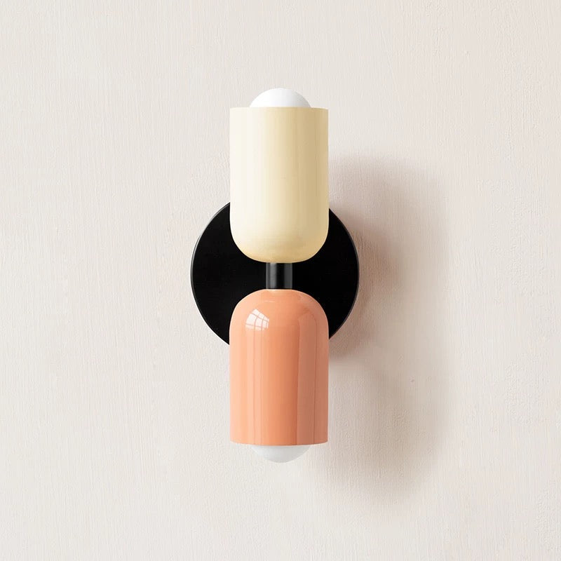 Contemporary Double Wall Light Fixture in Nordic Style