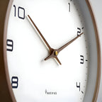 Modern Round Decorative Wall Clock - Silent Home Accent