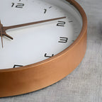 Modern Round Decorative Wall Clock - Silent Home Accent
