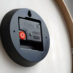 Modern Round Decorative Wall Clock - Silent Home Accent