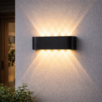Minimalist LED Wall Light for Indoor and Outdoor Up-Down Illumination