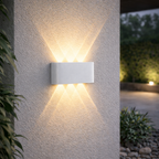 Minimalist LED Wall Light for Indoor and Outdoor Up-Down Illumination