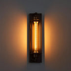 Indoor Accent LED Wall Light Fixture in Vintage Metal Design