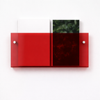 Acrylic Floating Wall Shelf for Magazine Storage and Display Organizer