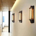 Indoor Accent LED Wall Light Fixture in Vintage Metal Design