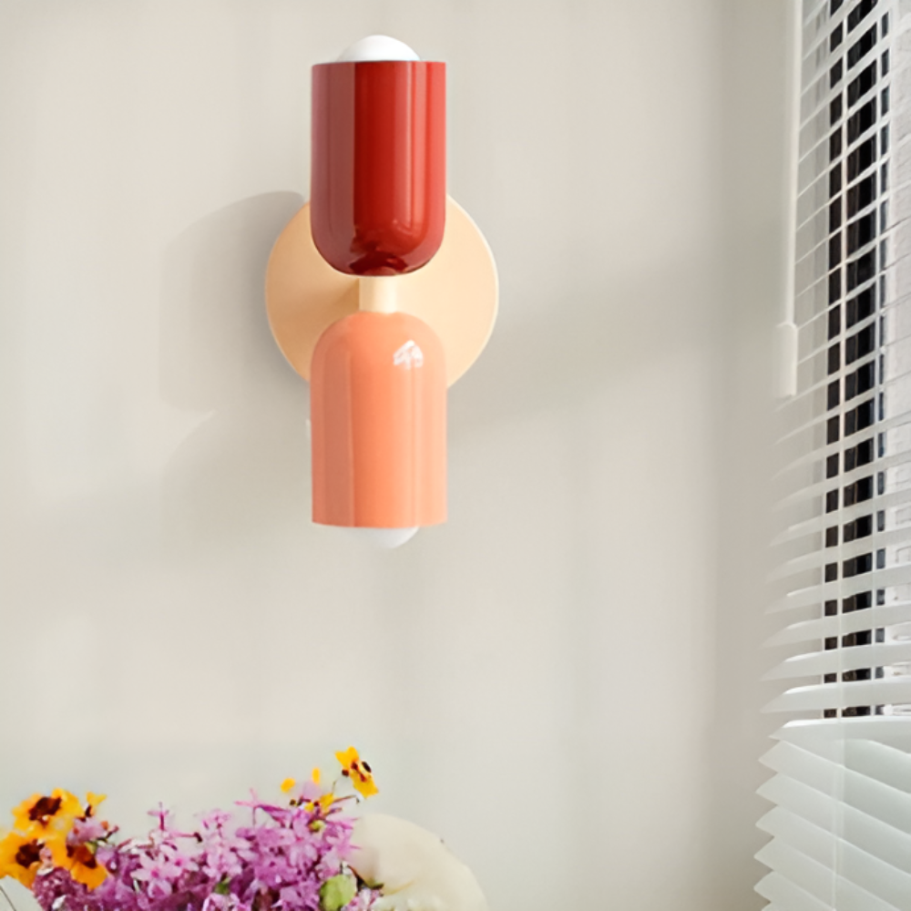 Modern LED Wall Sconce in Metal Nordic Style