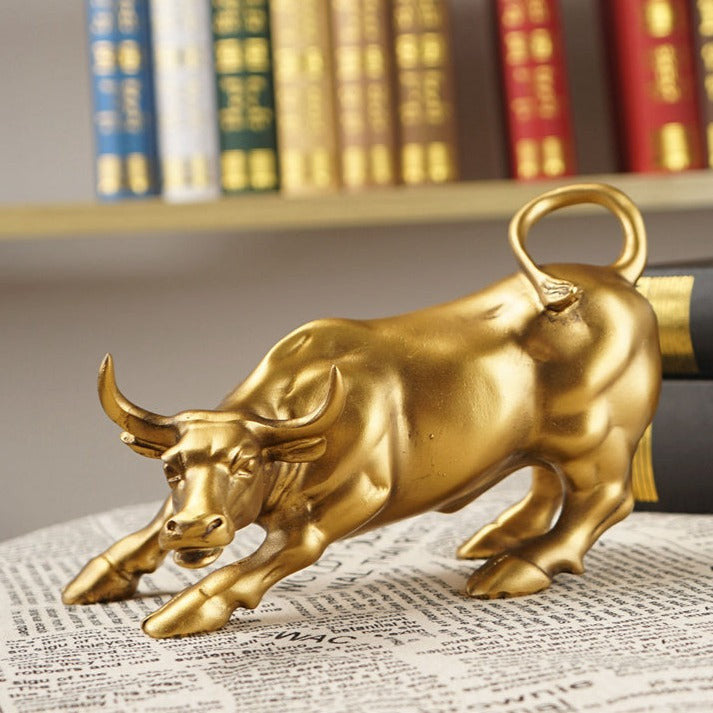 Decorative Bull Statue for Home or Office – Premium Quality Figure