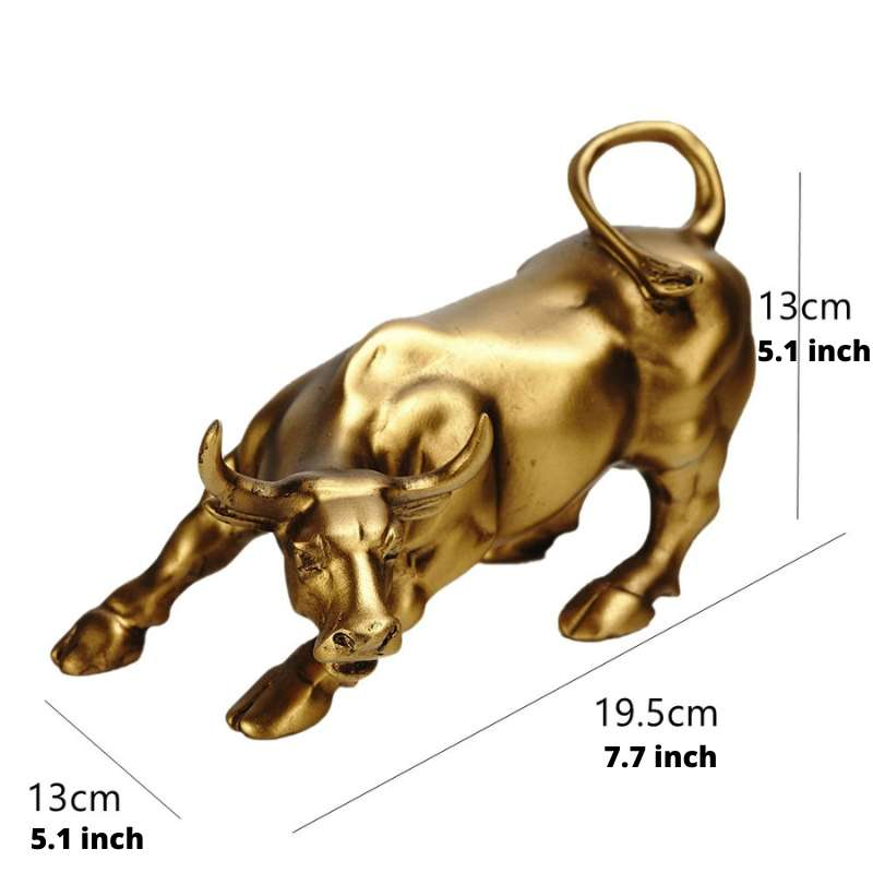 Decorative Bull Statue for Home or Office – Premium Quality Figure
