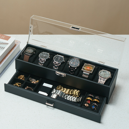 6-Slot Storage Case for Watches - Mother's Day Organizer