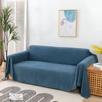 Textured Throw Blanket for Sofa and Couch Protection