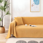 Textured Throw Blanket for Sofa and Couch Protection