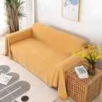 Textured Throw Blanket for Sofa and Couch Protection